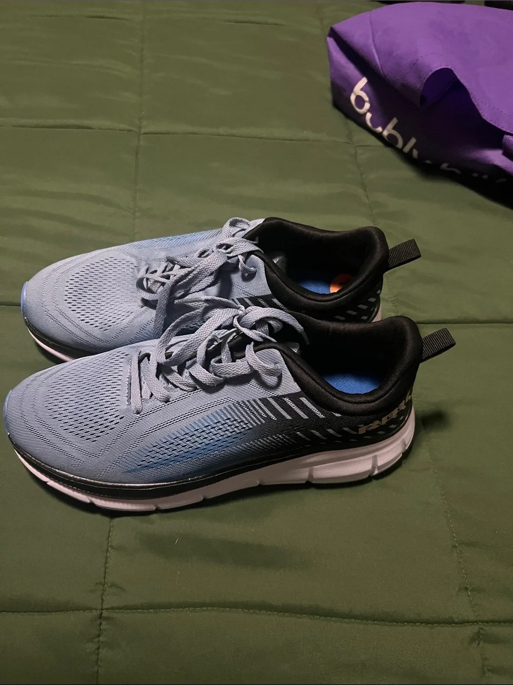 RBX Light Blue Men's Athletic Running Shoes
